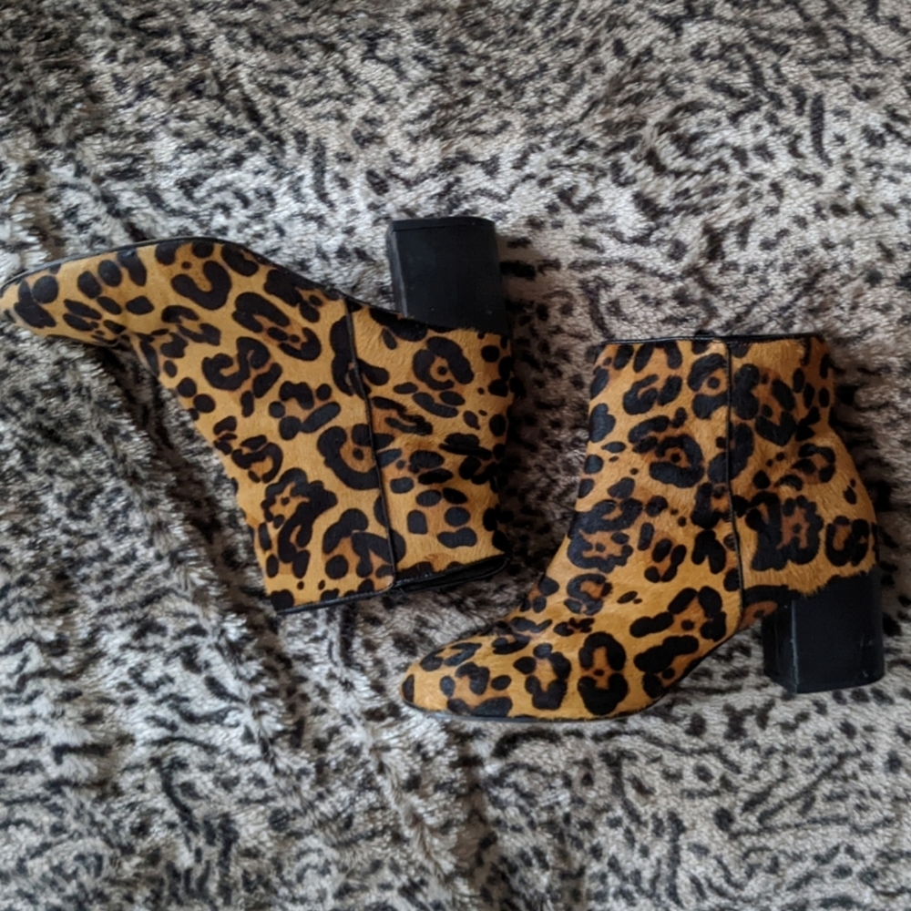 Leopard Booties - Picture 2 of 6